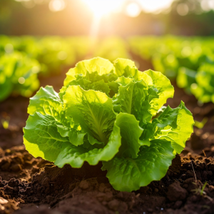 photograph of butterleaf lettucegrowing 380840